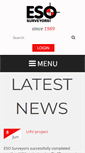Mobile Screenshot of esosurveyors.com.au